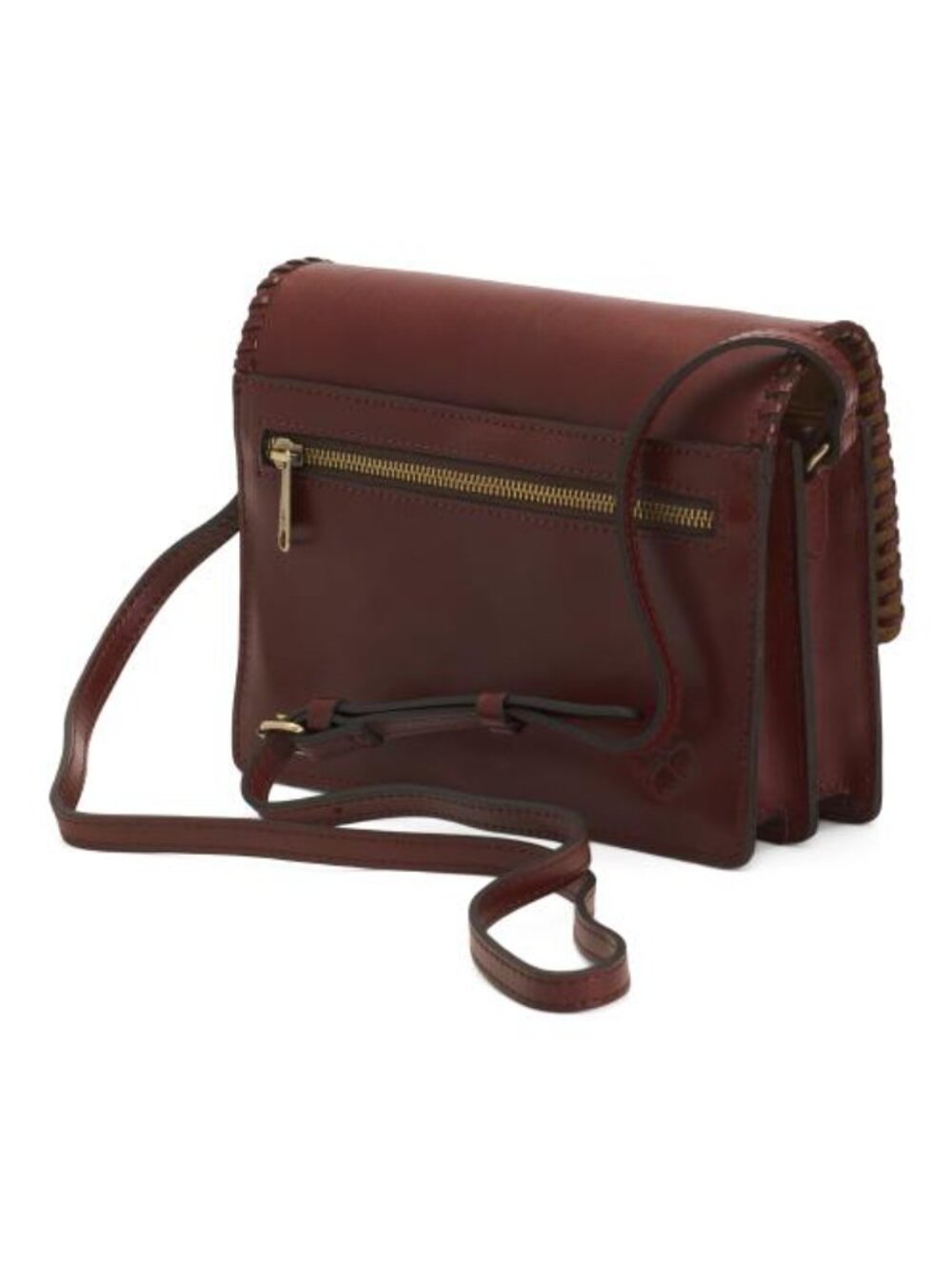 PATRICIA NASH Leather Consilina Crossbody With Tooled Border - Picture 3 of 5
